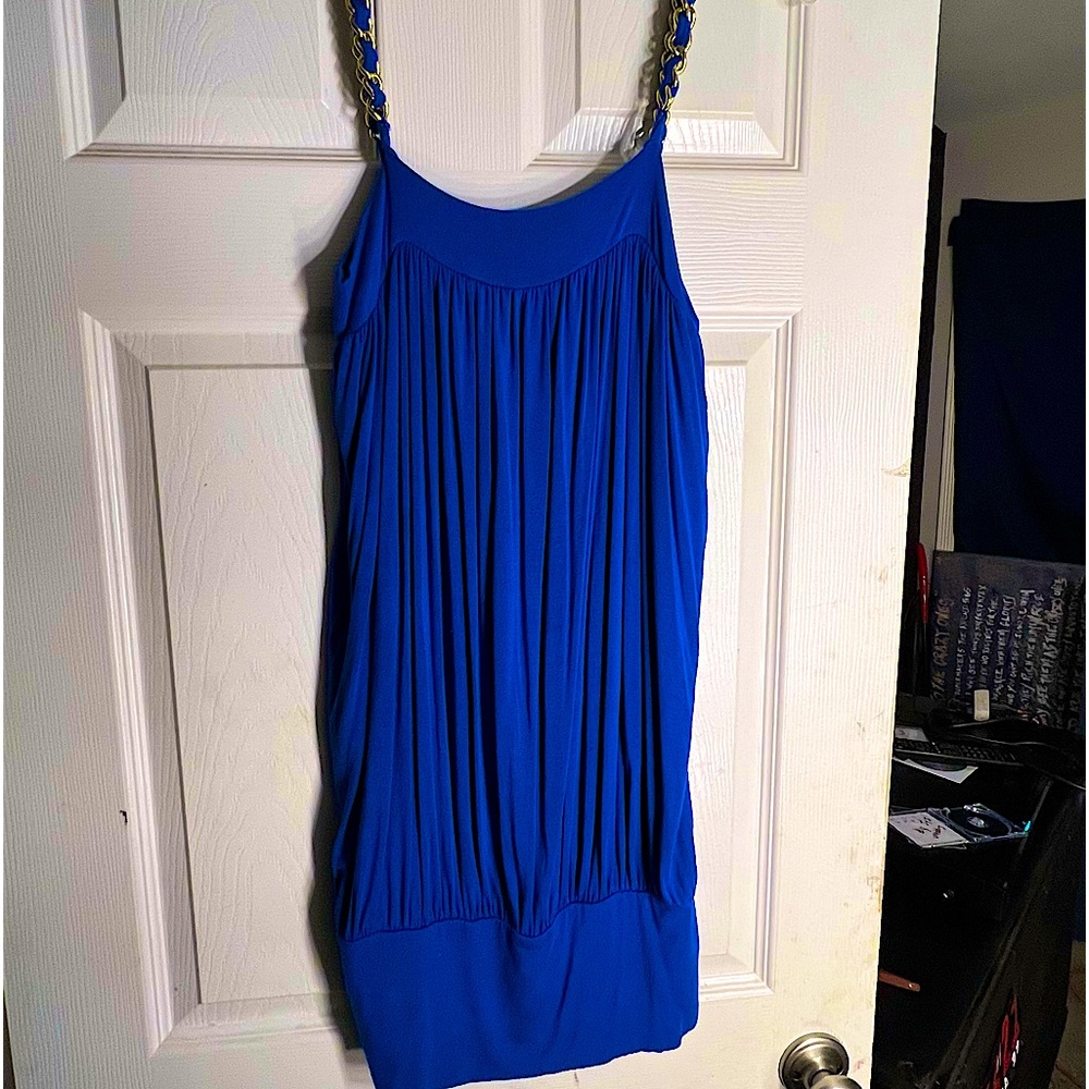Cute blue mini dress